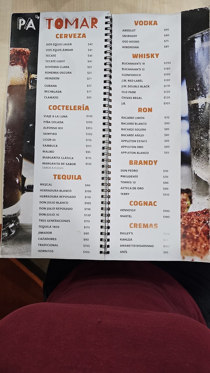 Chaparrito’s Tacos Bar Menu - Image 4